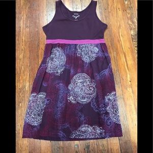 Sonoma Burgundy Dress